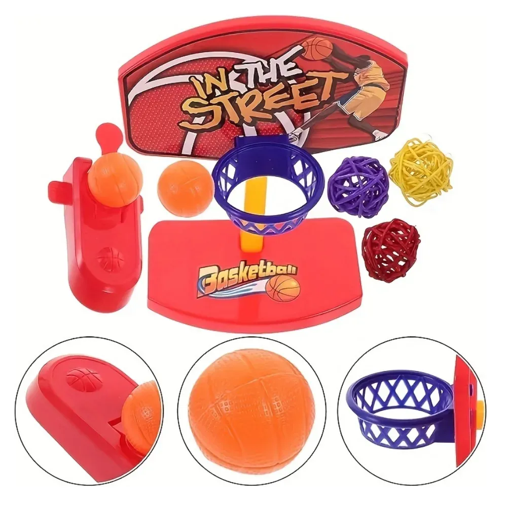 Interactive Durable Basketball Bird Toy for Exercise and Fun