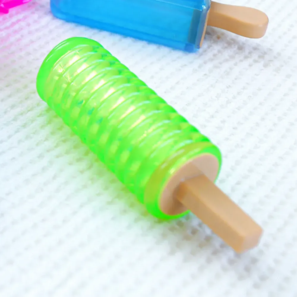 Interactive Cooling Spiral Popsicle Shaped Water-Fillable Dog Toy