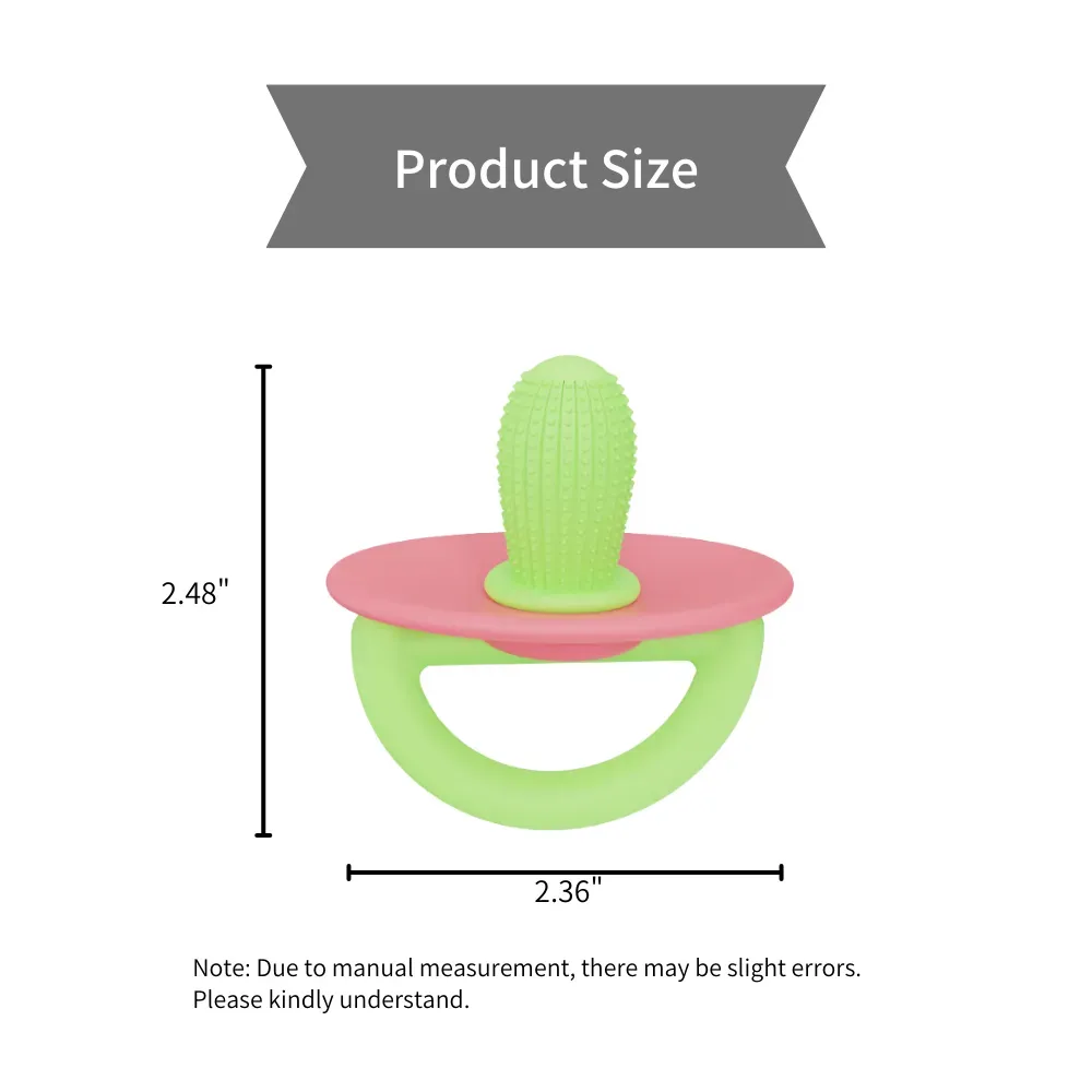 Durable Silicone Cactus-Shaped Dog Chew Toy for Teeth Cleaning Size Durable Silicone Cactus-Shaped Dog Chew Toy for Teeth Cleaning