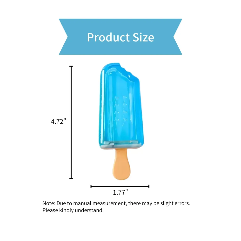 Interactive Cooling Blue Ice Cream Shaped Dog Toy