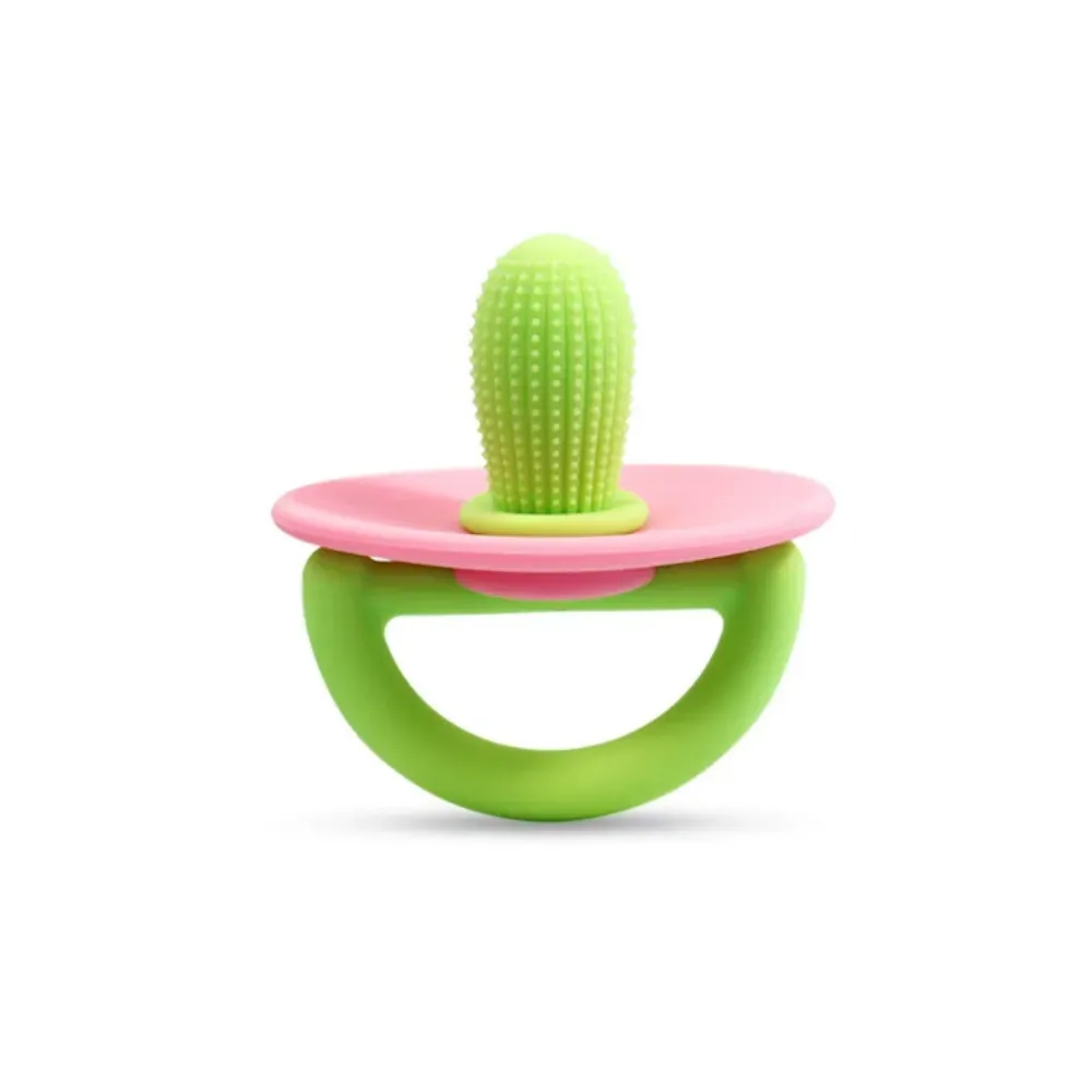 Durable Silicone Cactus-Shaped Dog Chew Toy for Teeth Cleaning Main Durable Silicone Cactus-Shaped Dog Chew Toy for Teeth Cleaning