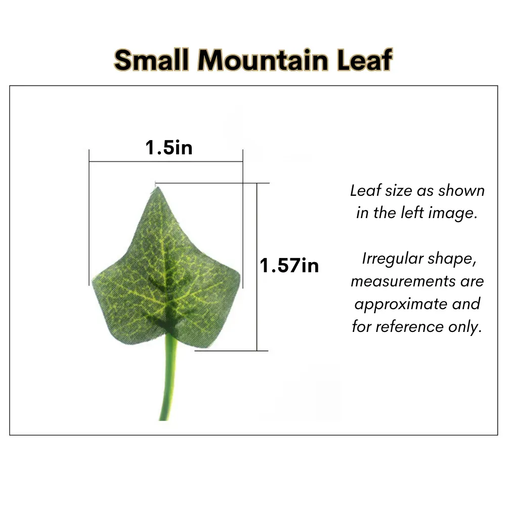 Hanging vine plant for terrarium decoration (3) Reptile vivarium jungle theme accessories