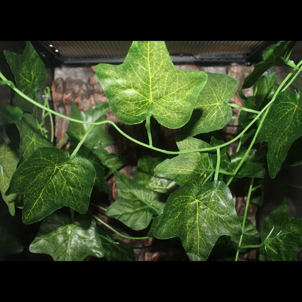 Easy install faux plants for terrariums