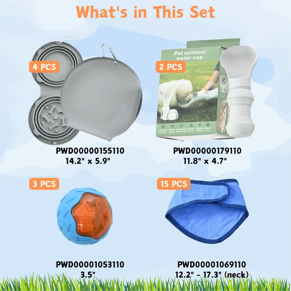 summer sample box portable bowls