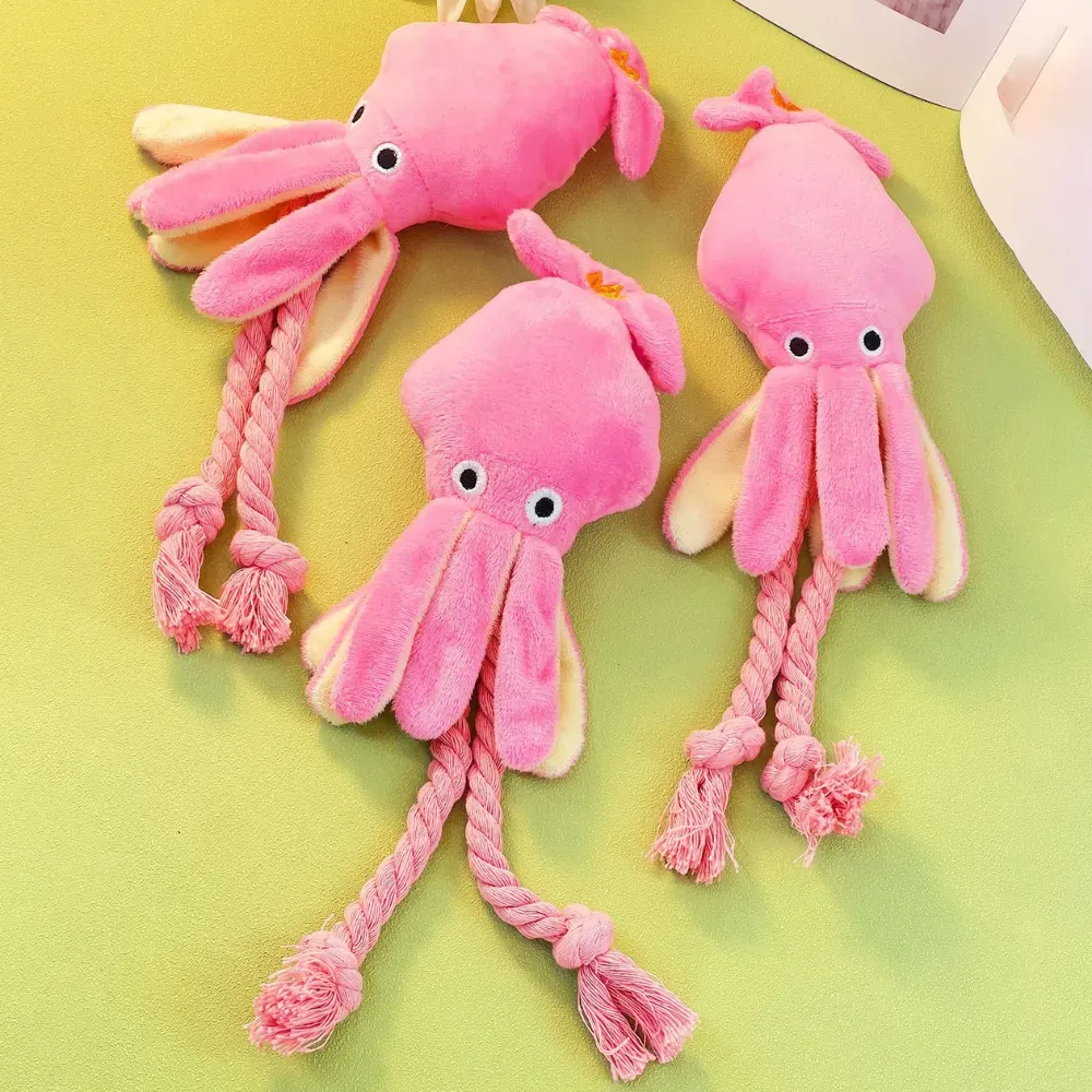 Wholesale Squeaky Pet Dog Plush Toys Bulk