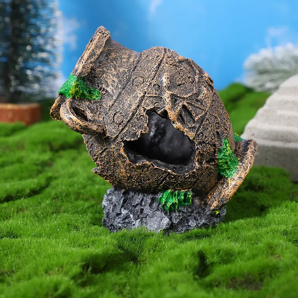 Functional Hideout: Hollow structure provides secure shelter for small aquatic creatures such as shrimp and nano fish.