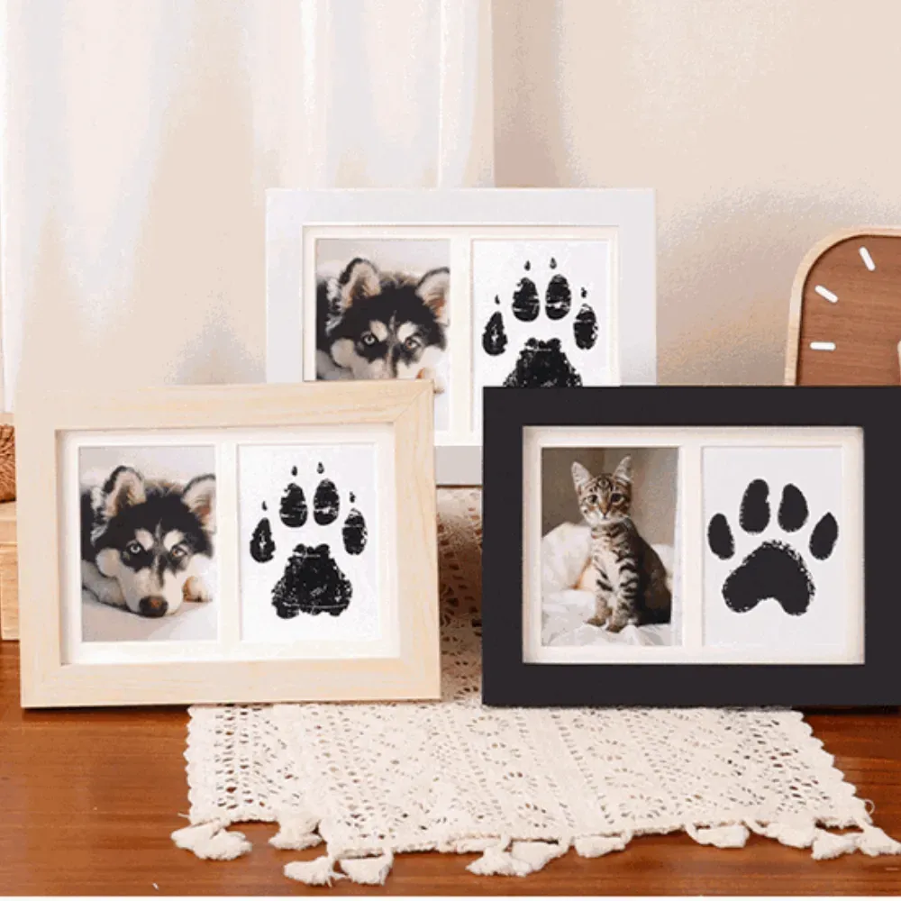 Dog Paw Print Picture Frame Dog Paw Print Picture Frame