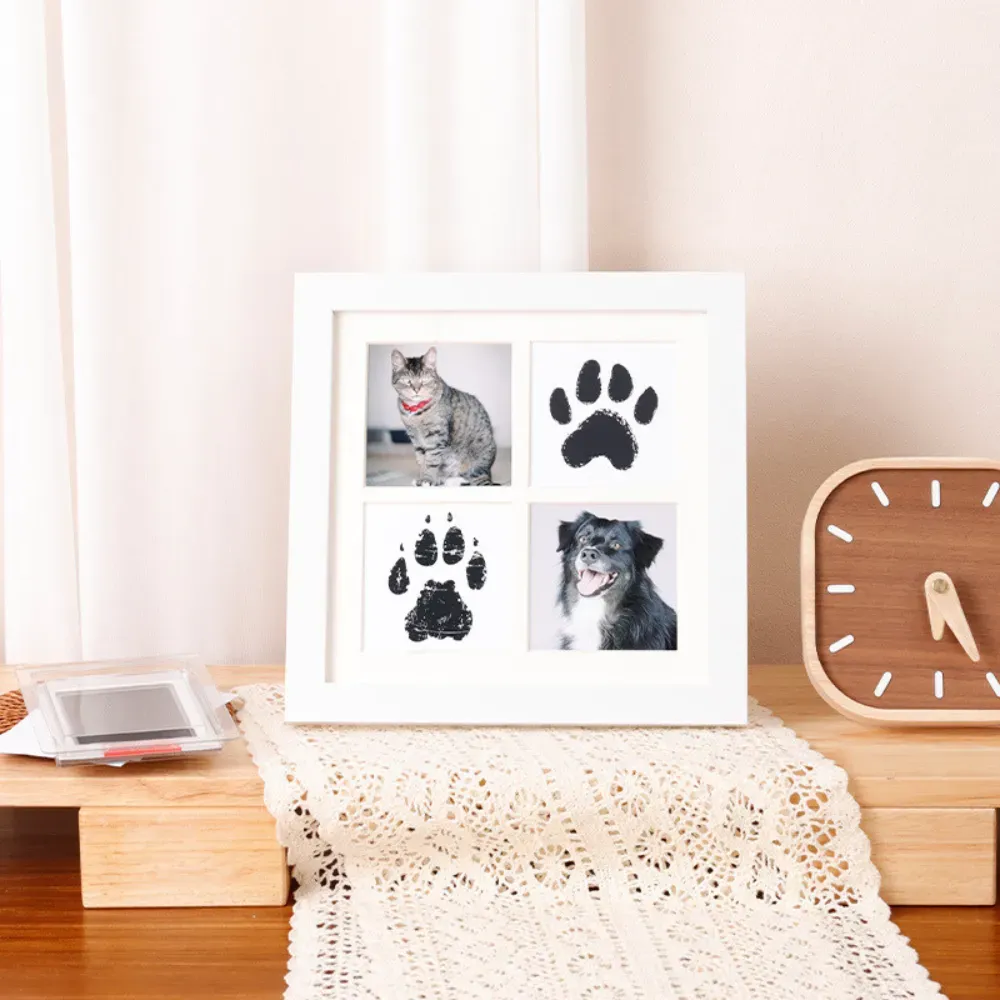 Pet Paw Print Picture Frame Pet Paw Print Picture Frame