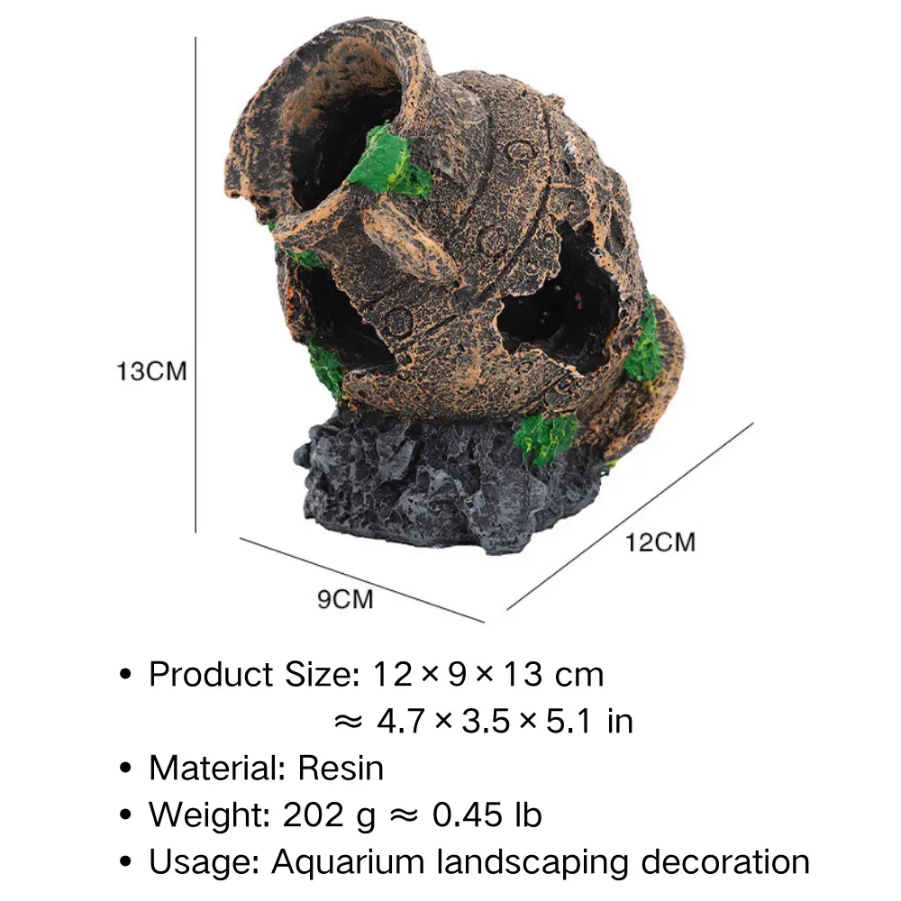 Durable resin construction safe for aquatic environments