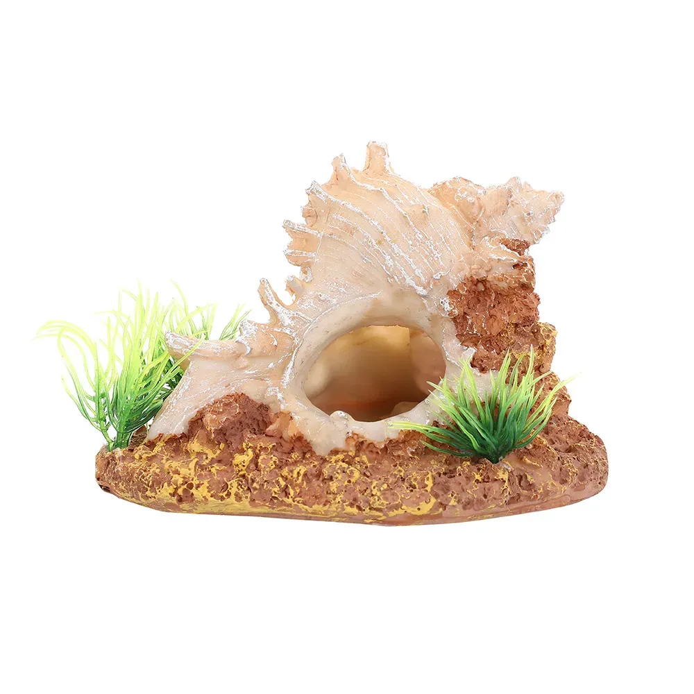 Ideal hiding spot for small aquatic creatures (2) Hollow structure perfect for aquascaping use