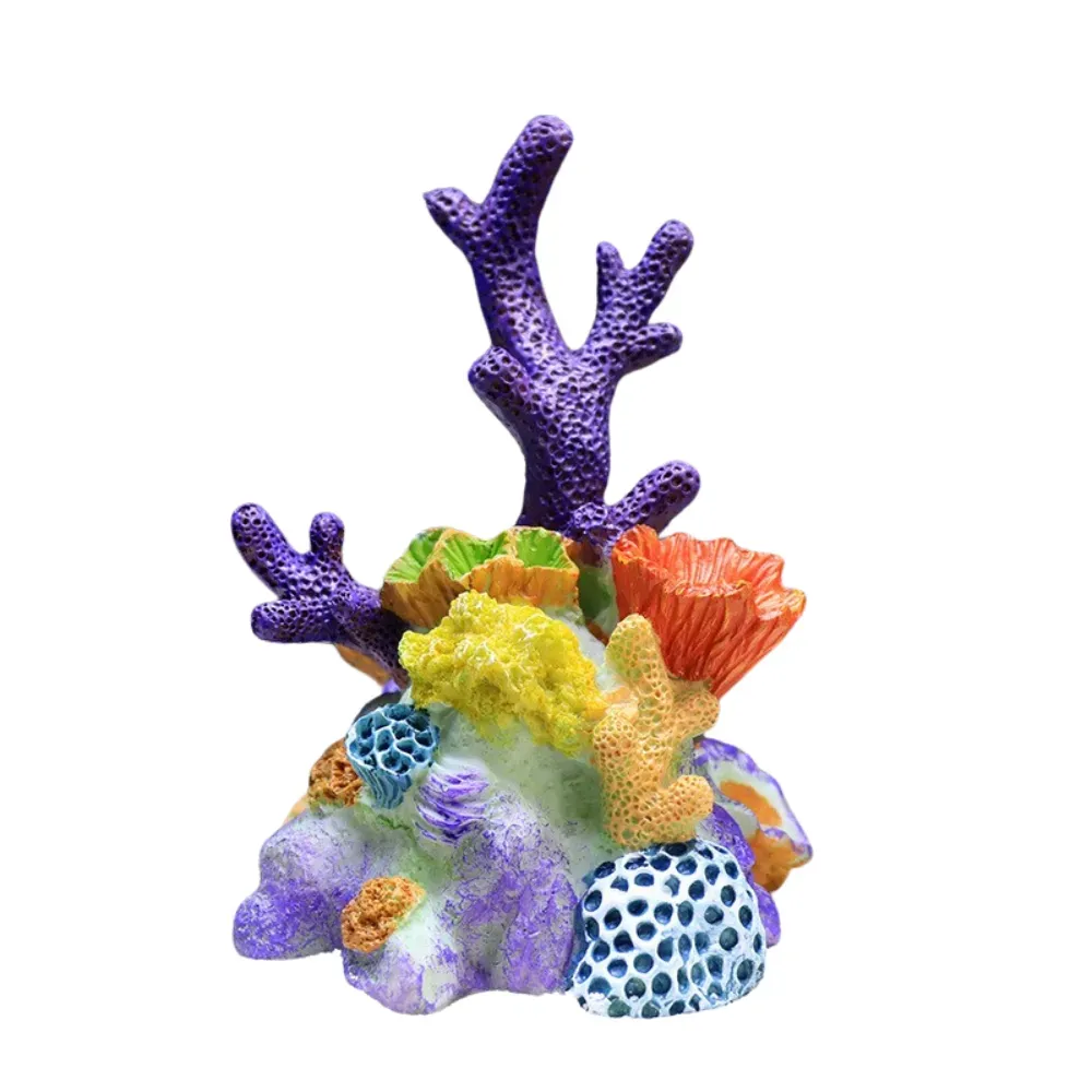 Brightly colored coral tree adds oceanic charm (4) Brightly colored coral tree design to enhance visibility