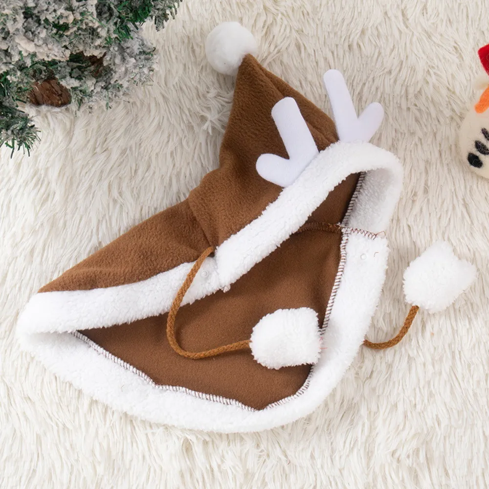 Pet Hooded Cloak Costume