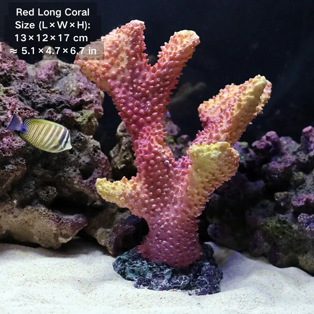 Durable artificial coral decoration for long term use