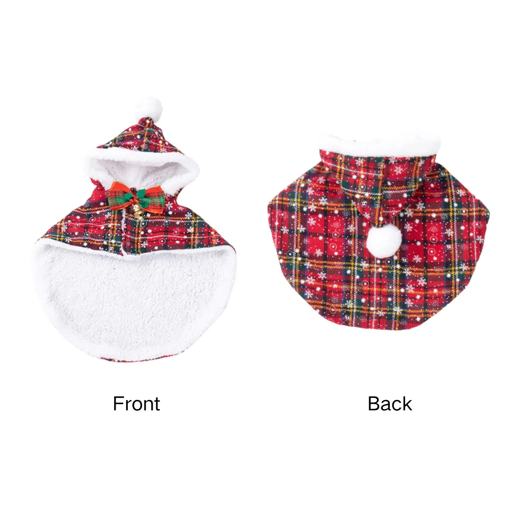 Pet Christmas Cape Pet Christmas Cape