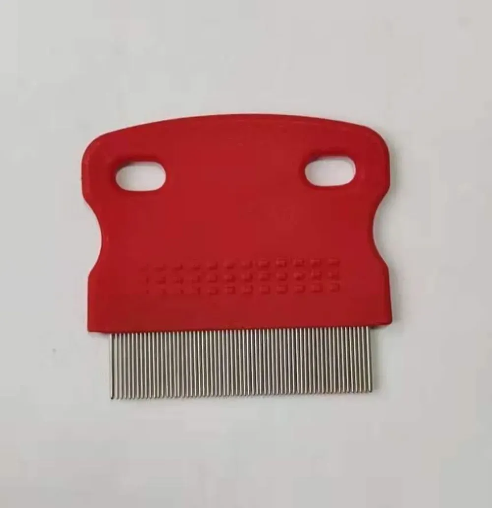 Red Pet Remover Comb