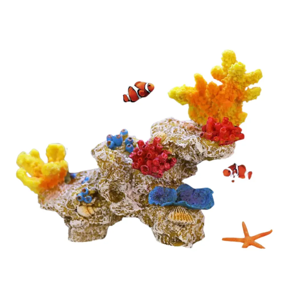 Creative aquascaping decor with natural appeal (4) Coral tree structure allows shrimp and small fish to hide
