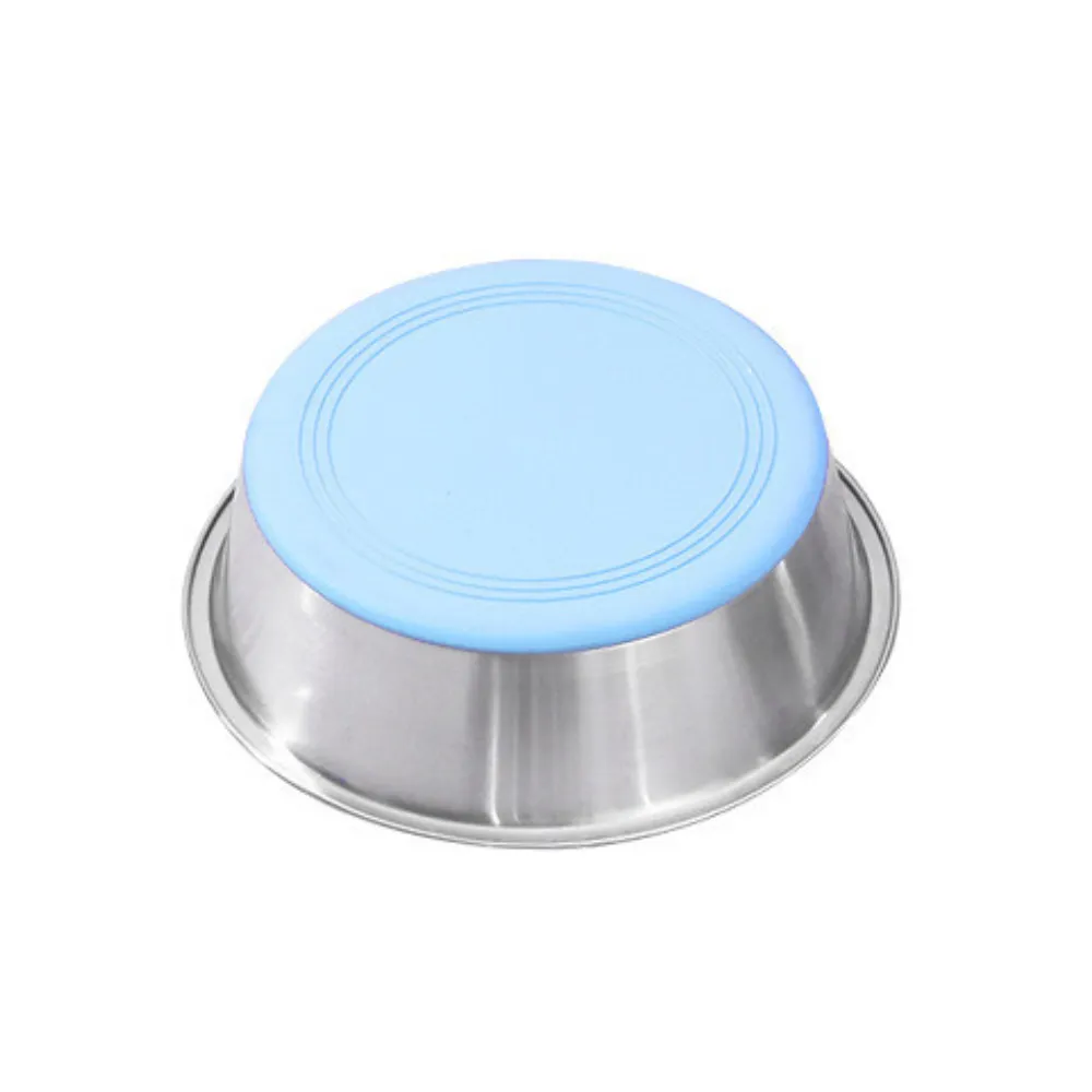 Blue Nonslip Dog Bowls Blue Nonslip Dog Bowls