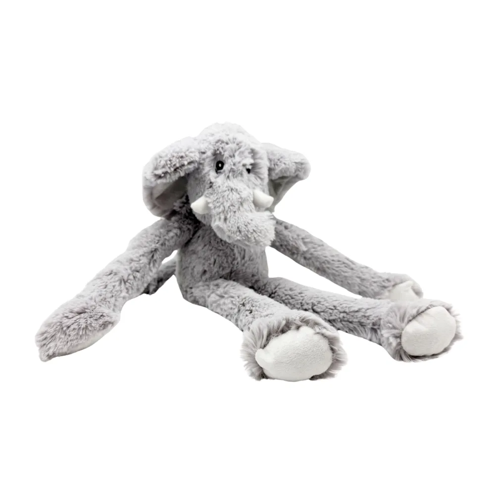 Elephant Shaped Soft Squeaky Plush Toy for Dogs
