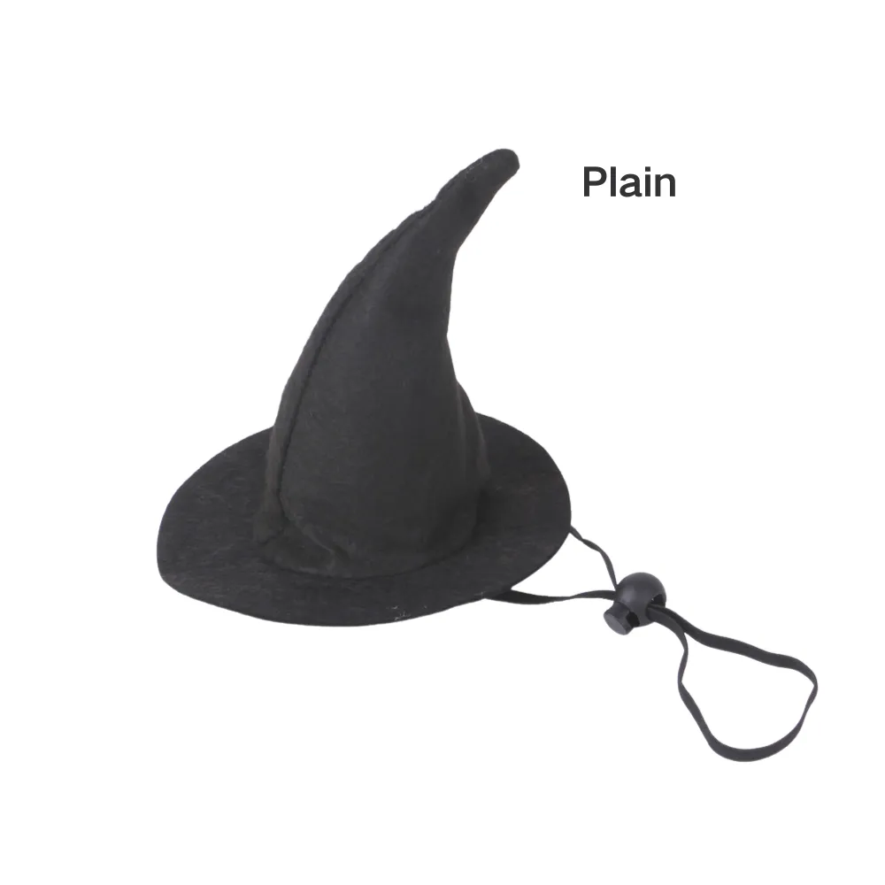 Oem Black Pet Wizard Hat