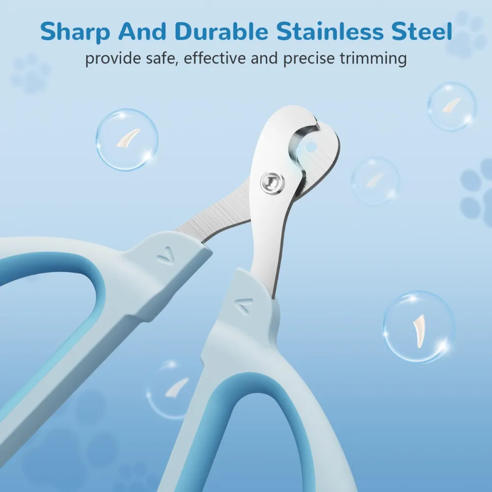 Professional Cat Claw Clipper with Safe Positioning Hole