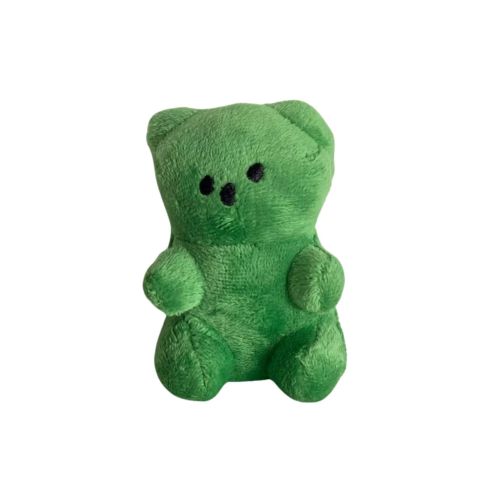 1PC Adorable Gummy Bear Squeaky Plush Pet Toy