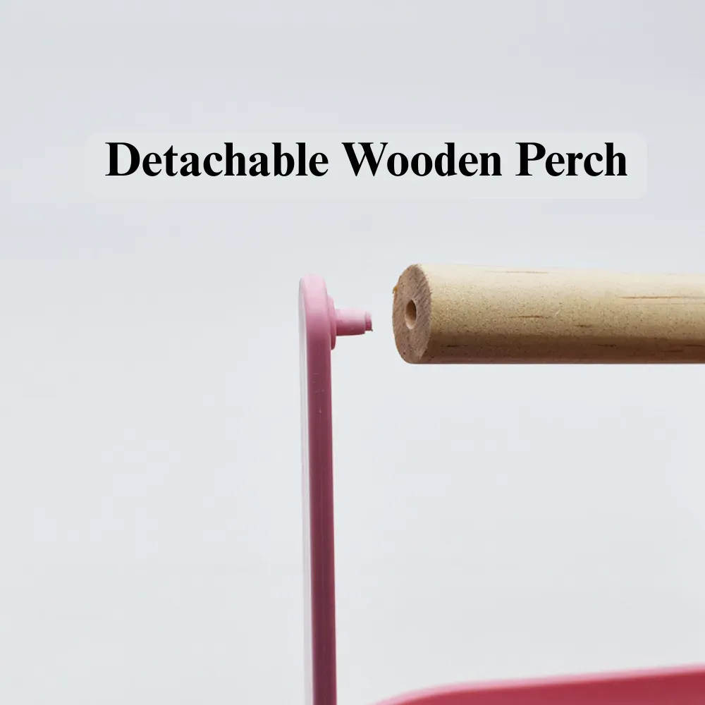 bird activity station portable bird perch