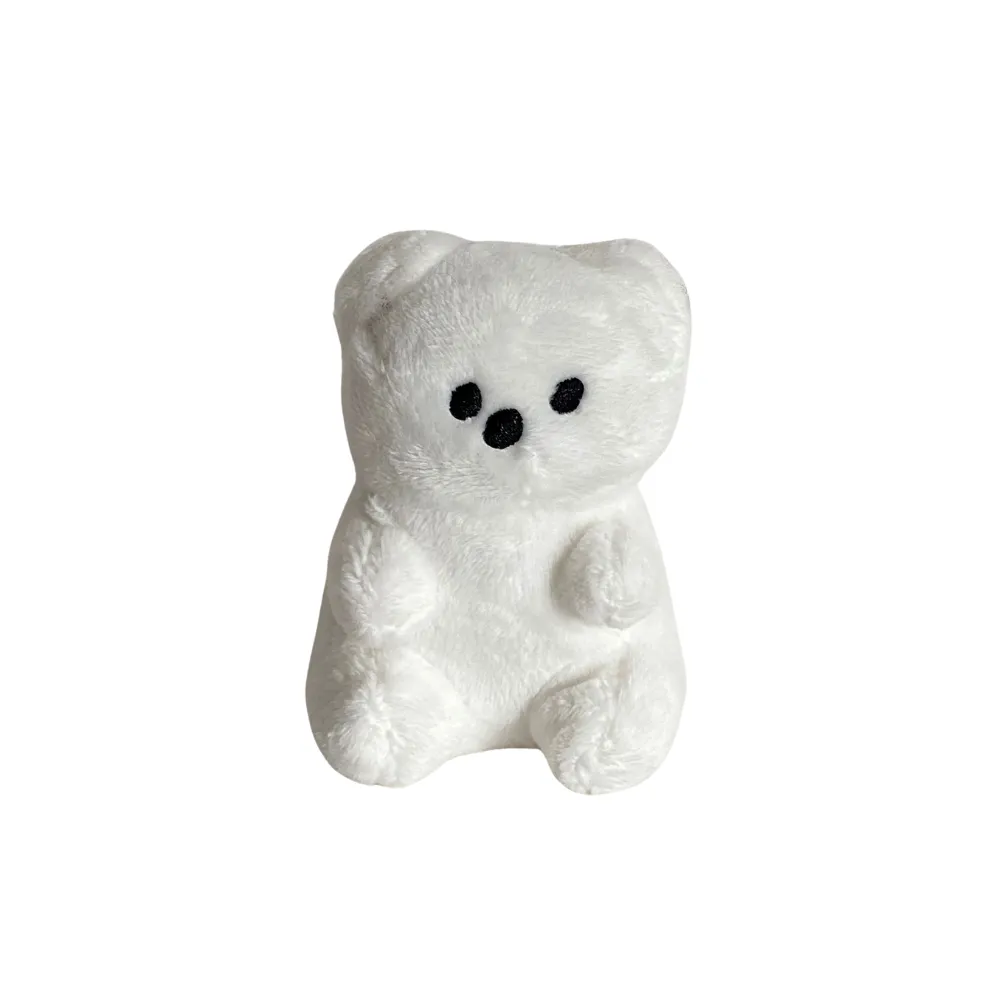 1PC Adorable Gummy Bear Squeaky Plush Pet Toy