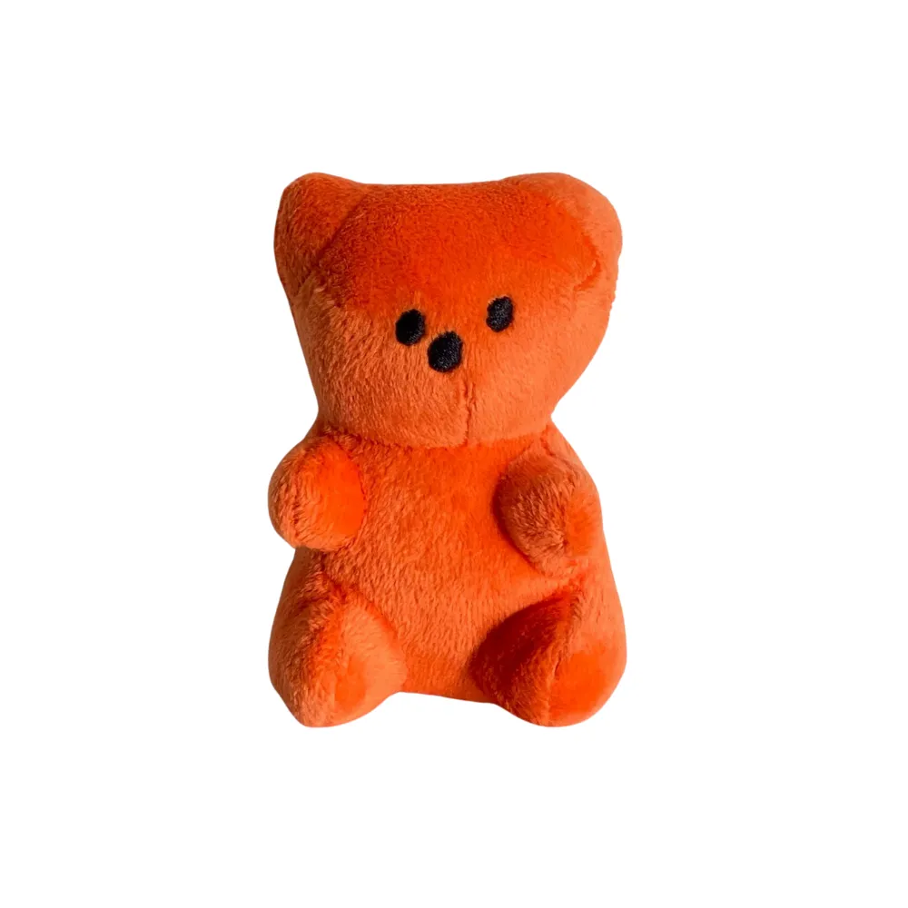 1PC Adorable Gummy Bear Squeaky Plush Pet Toy