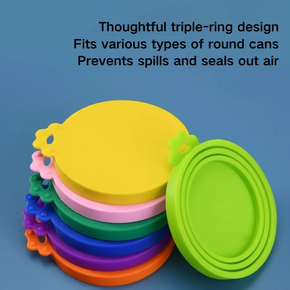 New Silicone Pet Can Lid New Silicone Pet Can Lid