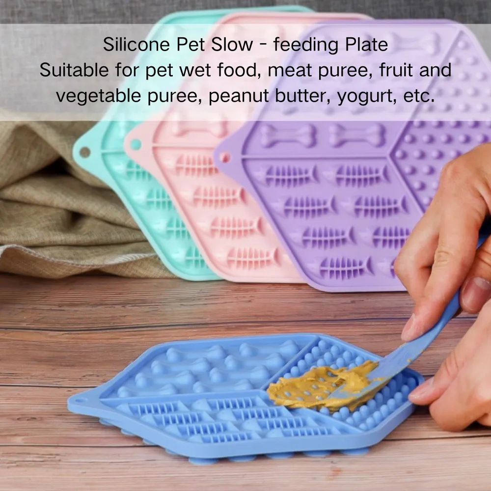 Silicone Pet Slow-feeding Plate Manufacturer