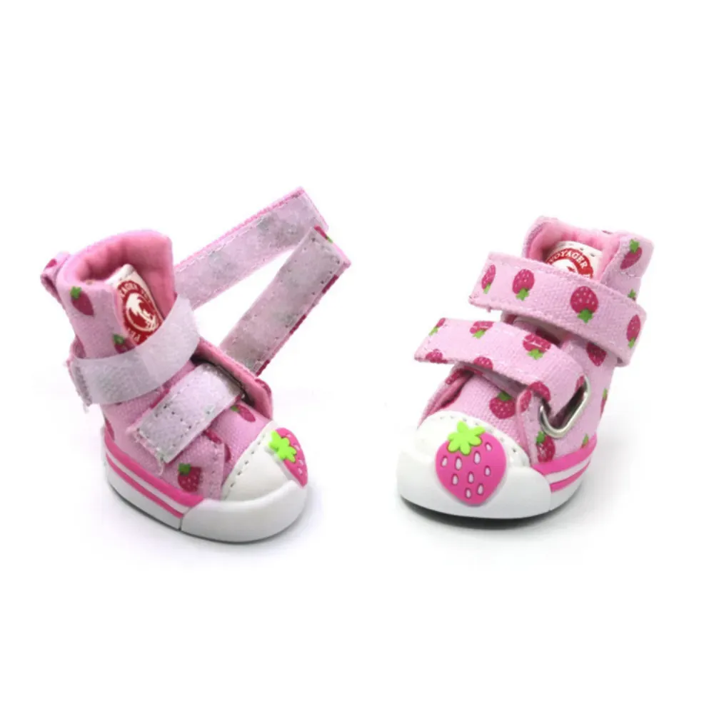 "Durable and breathable pet shoes perfect for wet, cold, or slippery conditions."