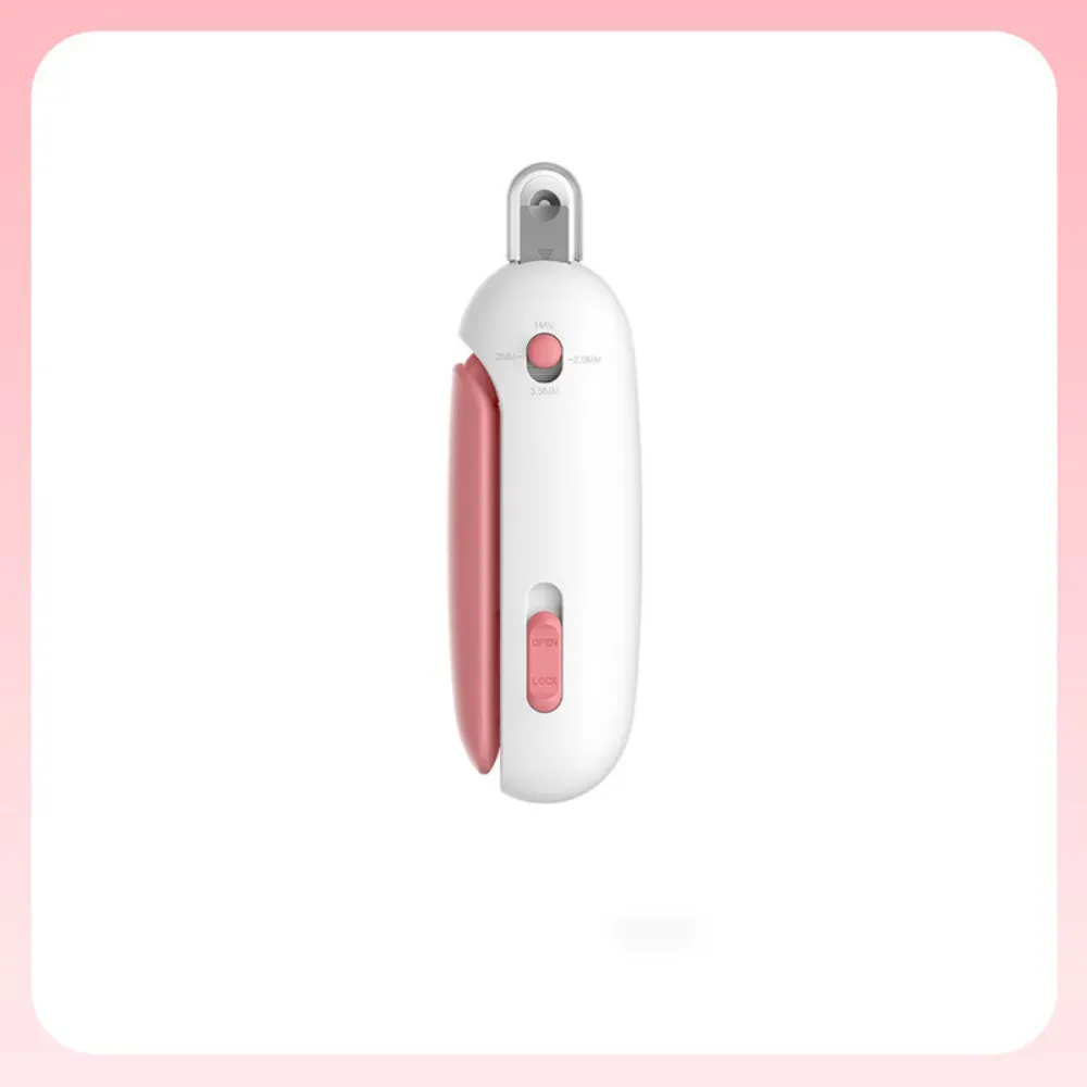 "Ergonomic claw clipper made from ABS – precision tool for pet salons and retail kits."