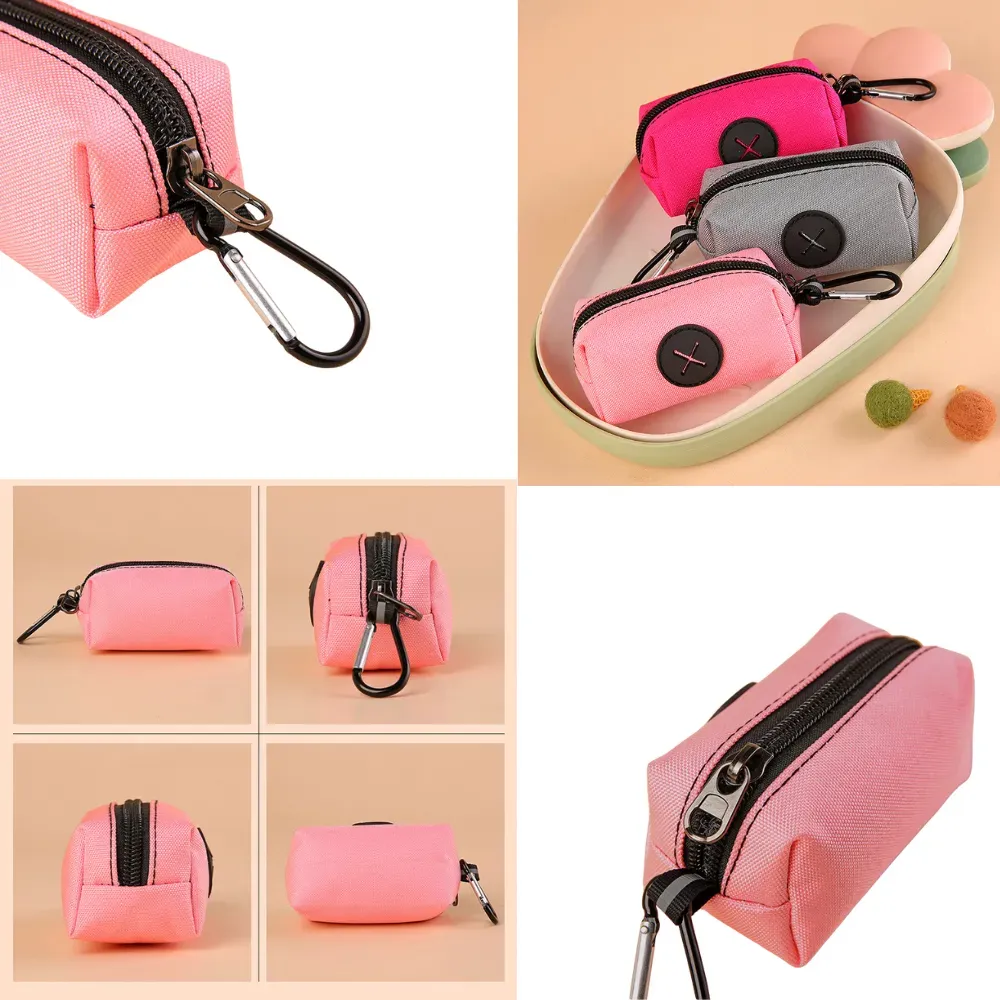 "Universal fit waste bag dispenser compatible with standard rolls and built for easy daily use."