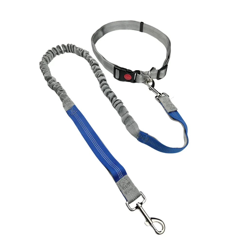 Hands Free Adjustable Dog Leash Belt for Outdoor Use