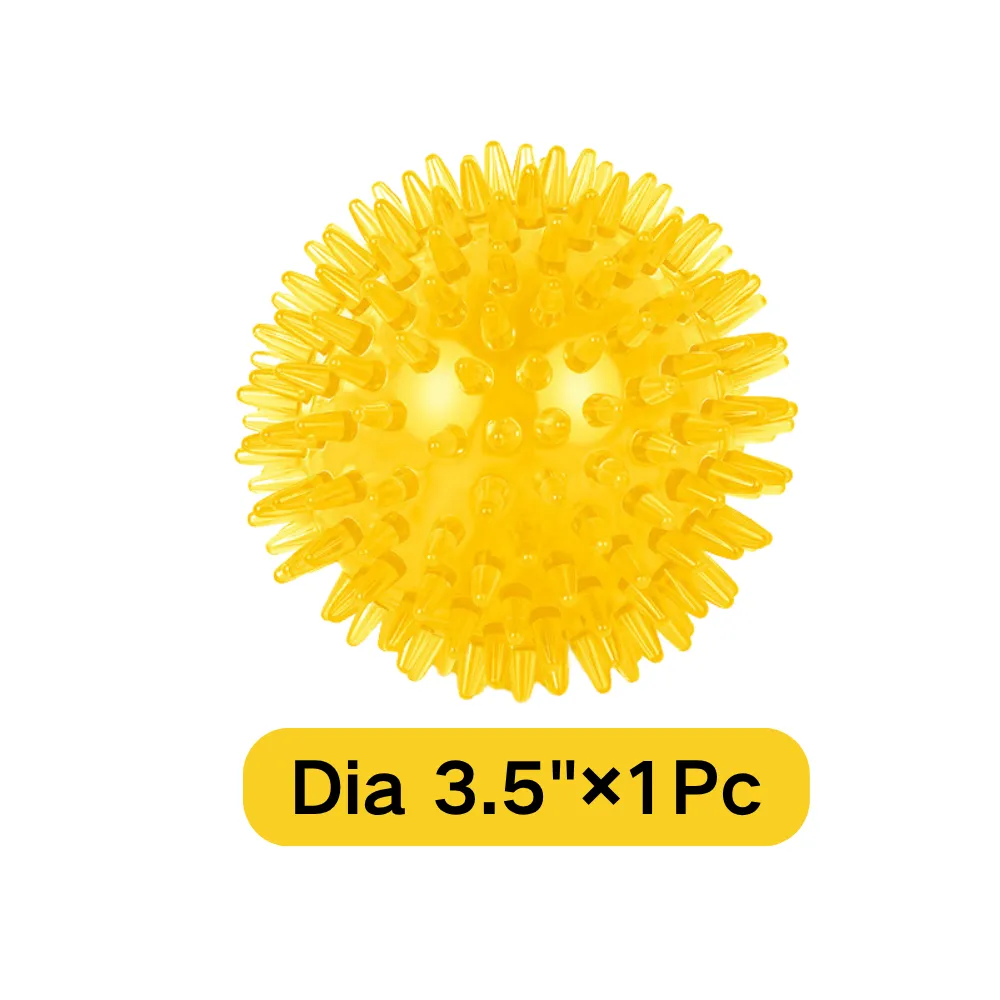 Yellow Dog Squeaky Balls