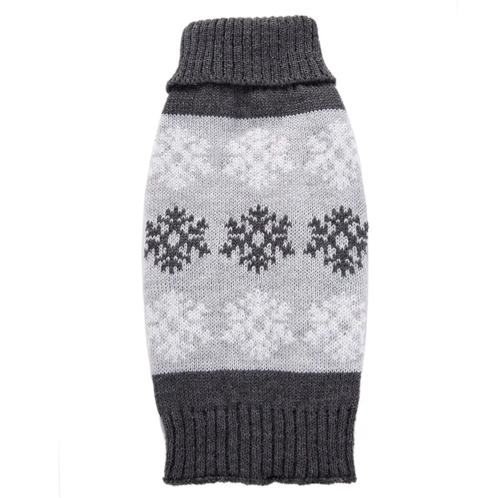 Dog Christmas Sweater grey