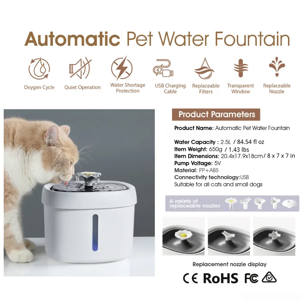 New Automatic Pet Fountain