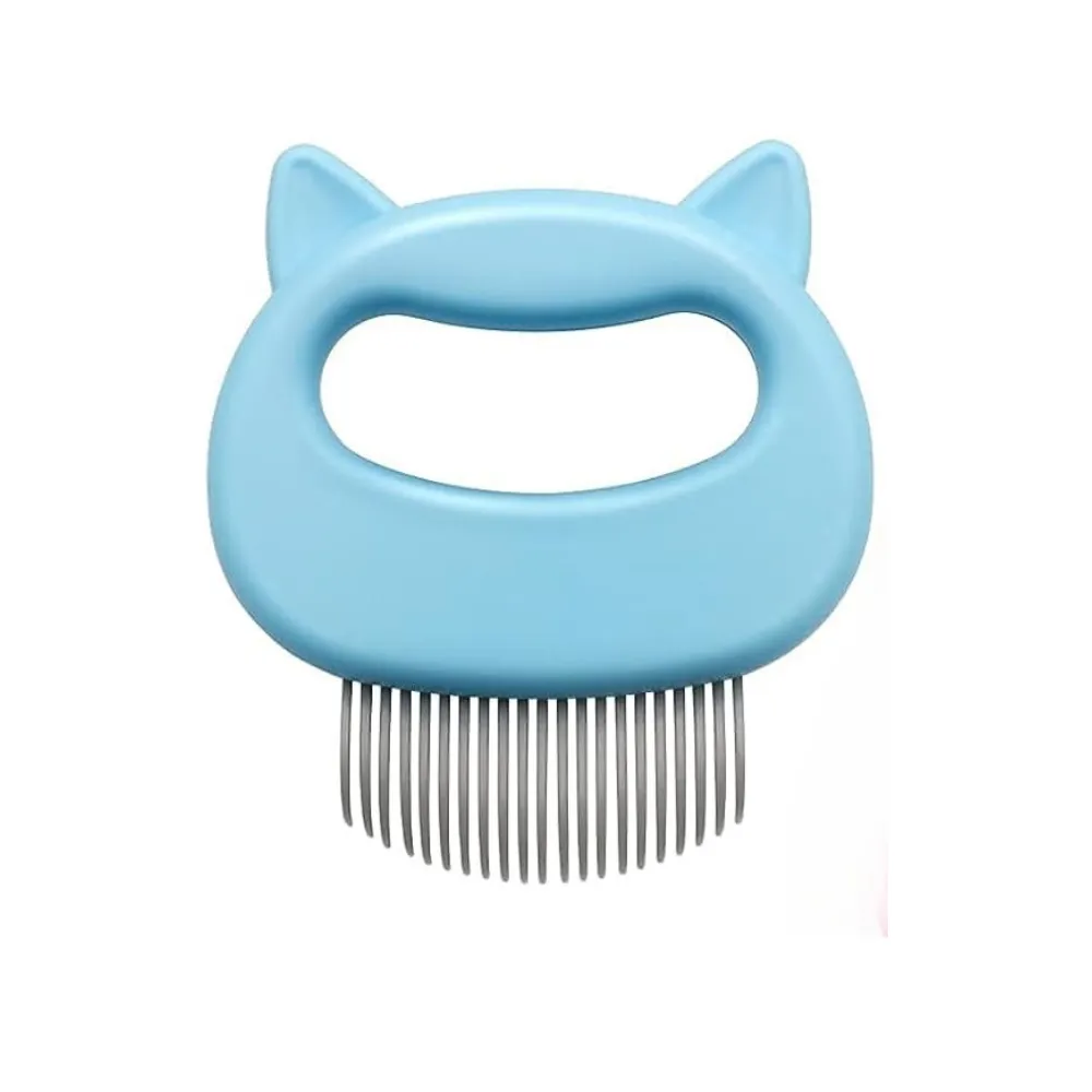 Blue Cat Hair Brush
