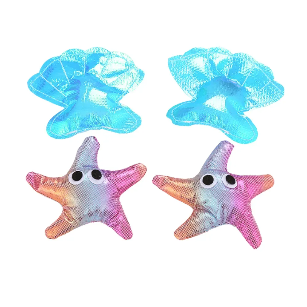 Cute Starfish and Shell Shaped Scratching and Playing Toy for Cat