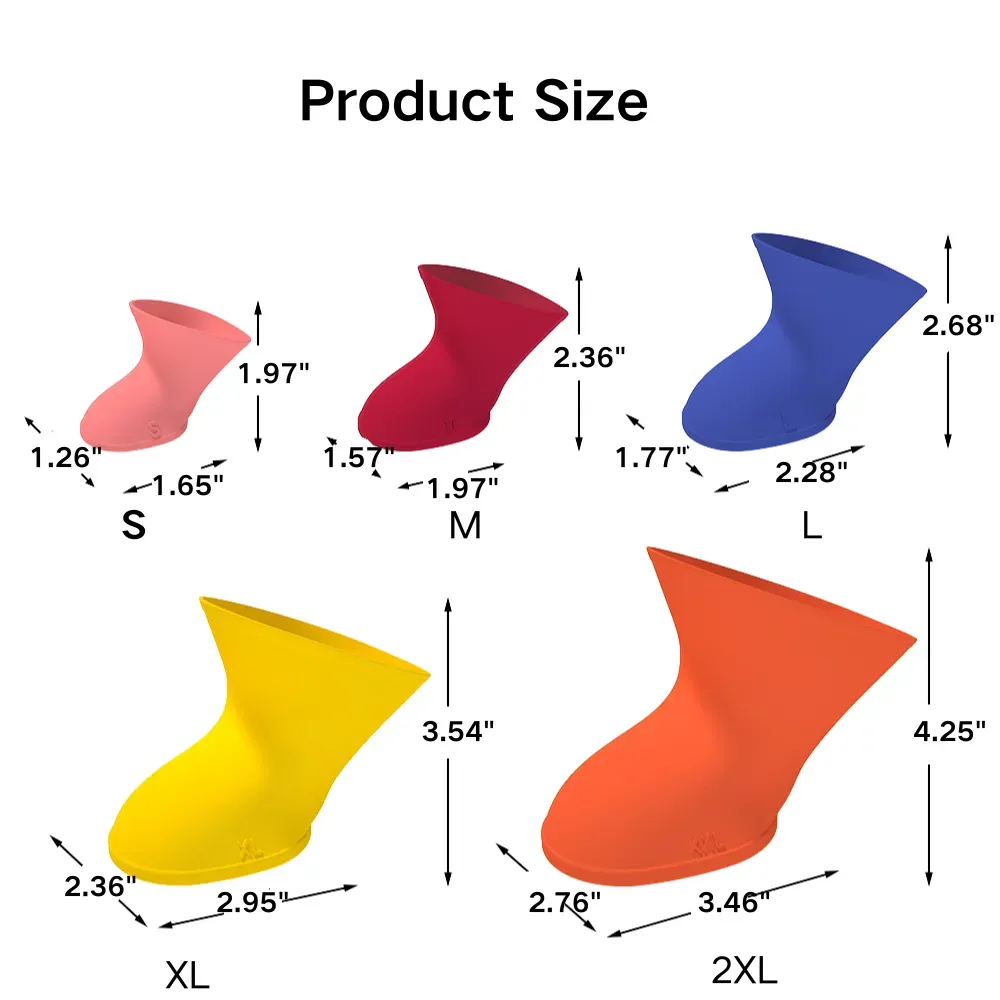 Anti slip sole size