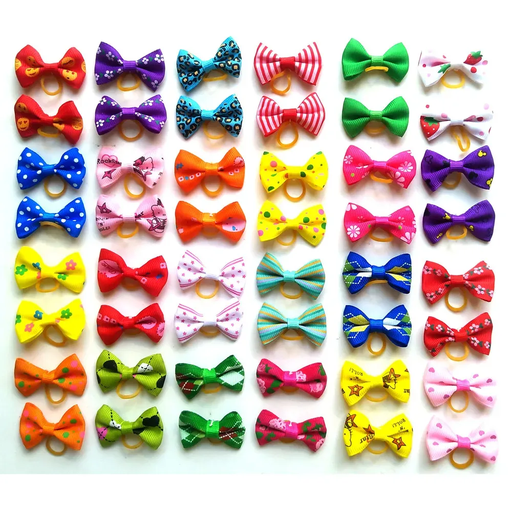 Fashionable Pet Hair Bows