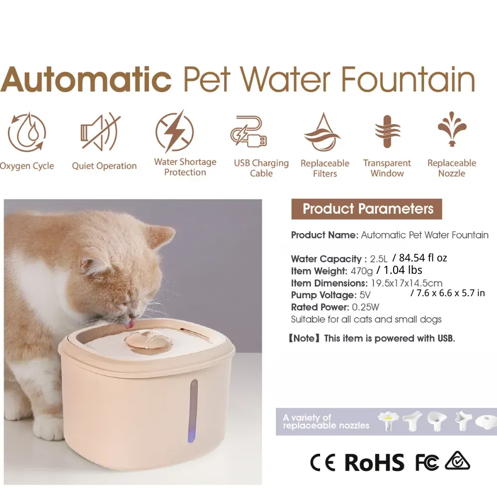 Cat Water Fountain