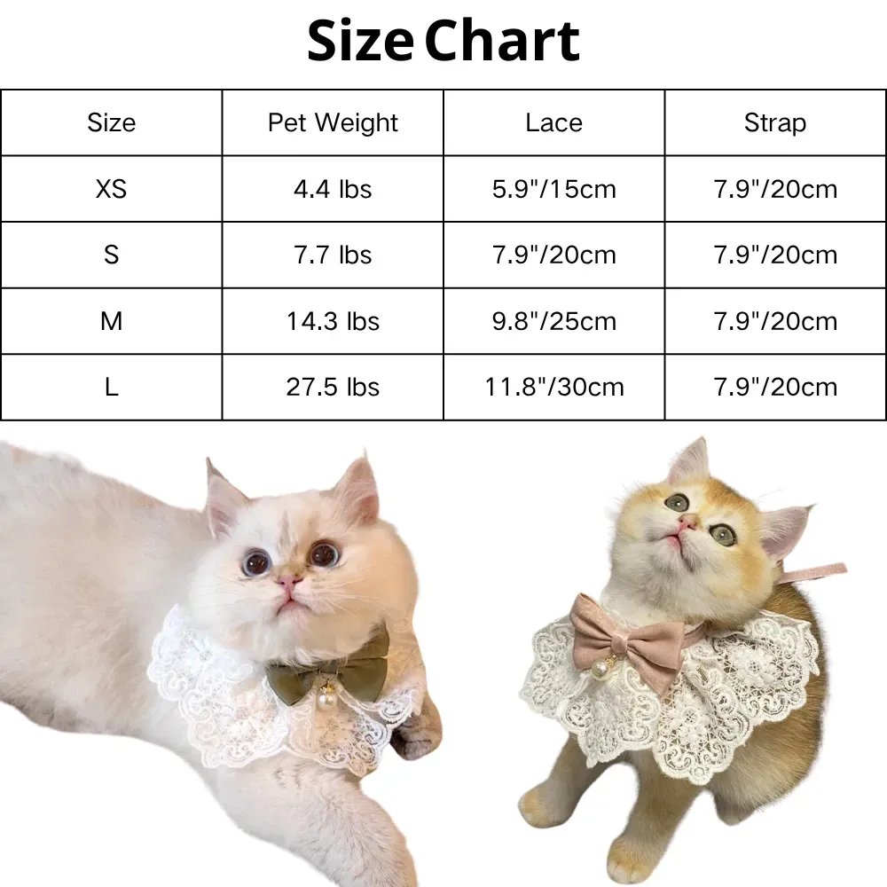 Cat Bandana size Cat Bandana size
