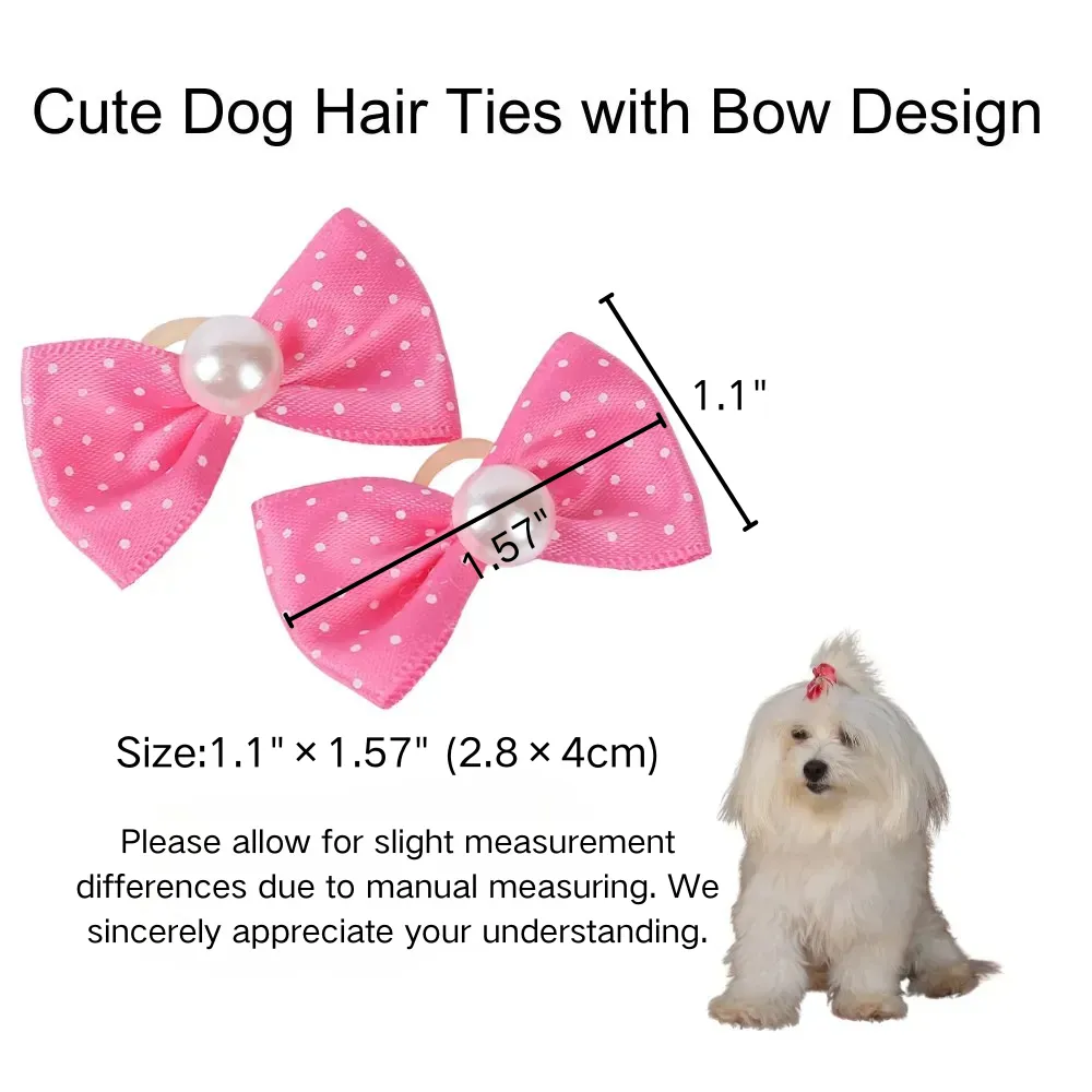 Cute Pet Hair Ties