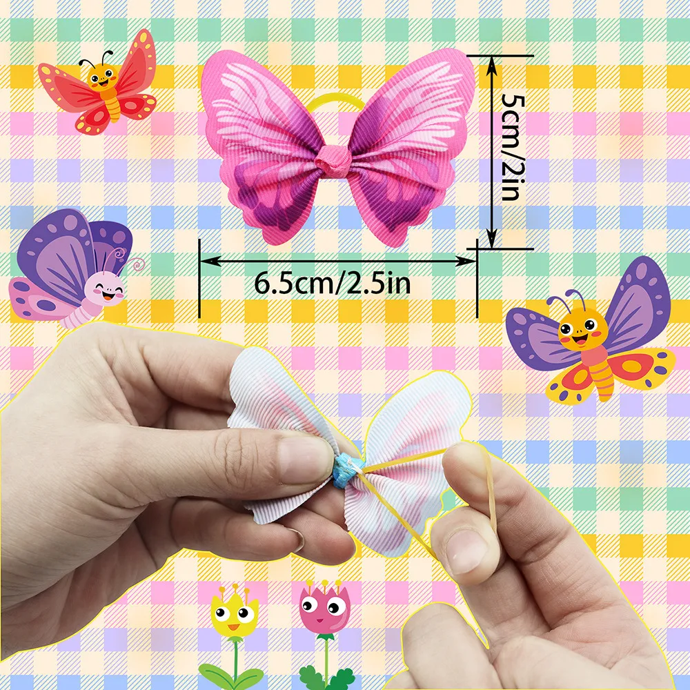 Size Butterfly Dogs Ornament