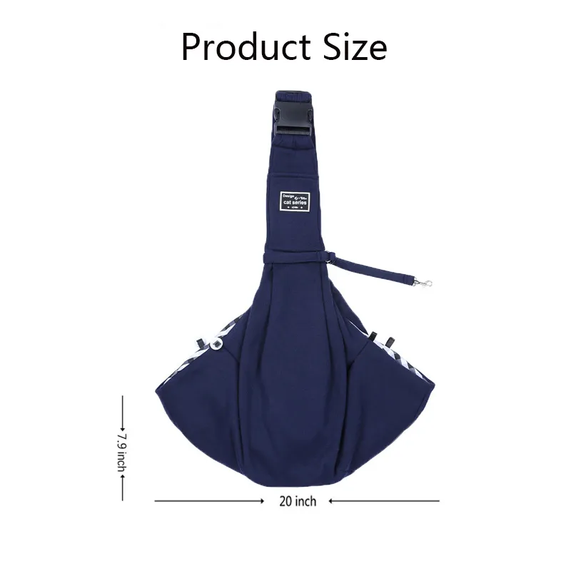 pet bag size
