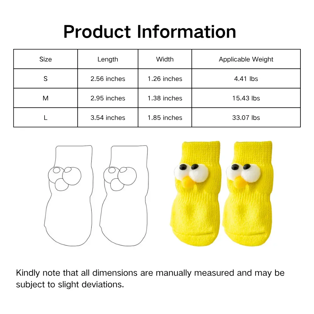 Pet Paw Socks size