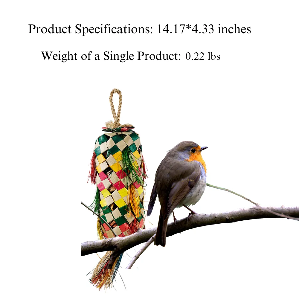Palm Leaf Bird Toy