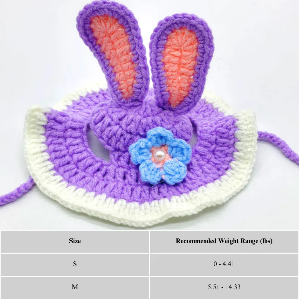 Pet Cute Headpiece Knitted Cosplay Hat for Cats Pet Cute Headpiece Knitted Cosplay Hat for Cats