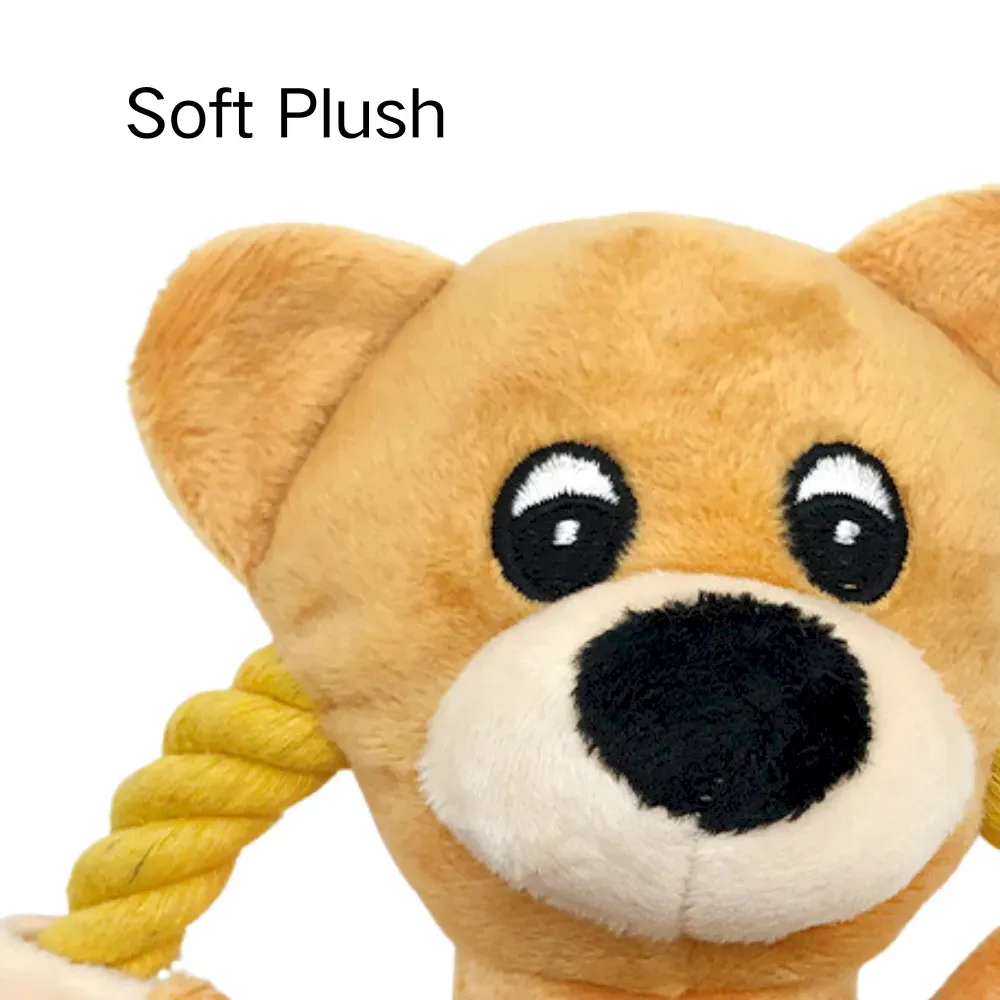 Bear Stuffed Dog Toy